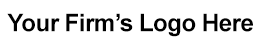 Your Firm's Logo Here